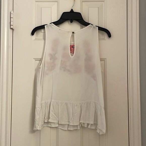 Altar’d State floral embroidered peplum top - Picture 2 of 5